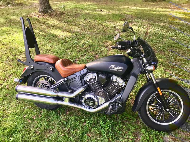 sissy bar for indian scout bobber